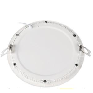 Round 0.95PF 110Lm/W Recessed Led Ceiling Panel AC265V