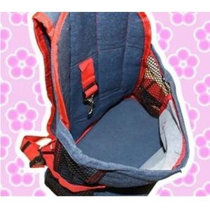 Convenient Jeans +mesh Pet Backpack Carrier odm-z14