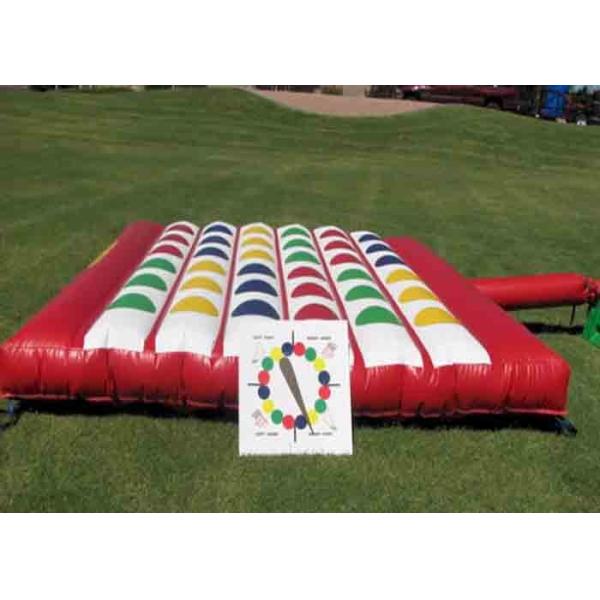 Buy Outdoor Inflatable Interactive Games , Giant Inflatable Twister Game at wholesale prices