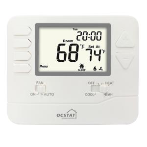 2 Heat 1 Cool LCD Display Non-programmable Digital Heat Pump Thermostat