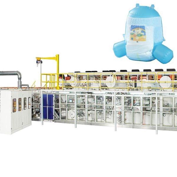 Buy CE Certification Baby Diaper Making Machine  I Shape to T Shape at wholesale prices