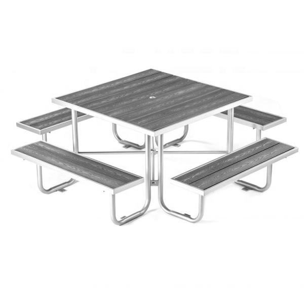 Factory Customized Picnic Table Outdoor Wooden Table Bench Garden Furniture Dinning Table Set