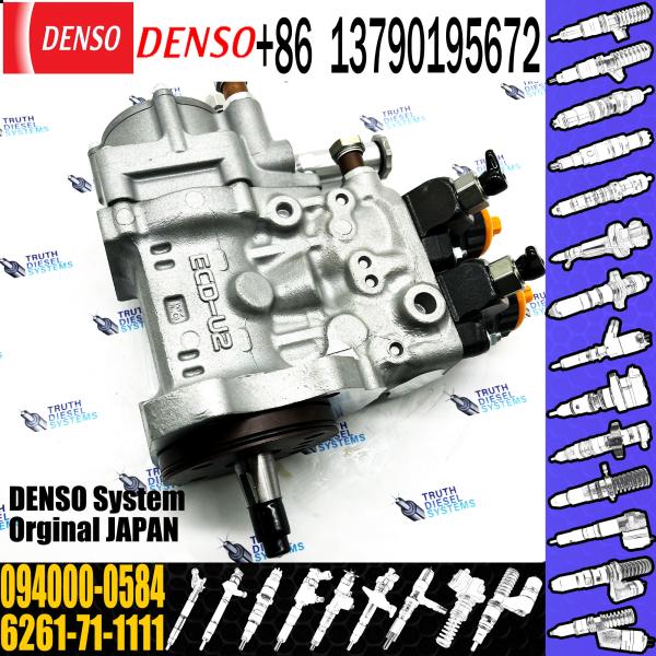 6D140 engine parts fuel injection pump 094000-0580 6261-71-1110 094000-0584