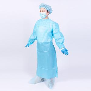 SPS PE Film Non Sterile Adult Disposable Surgical Gown