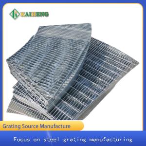 Silver White Galvanised Metal Grid Grating for Walkway