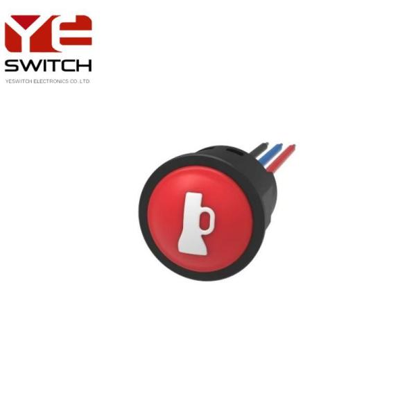 Normal Open Push Button Switch Single Pole Mini Push Button Switch 24VDC