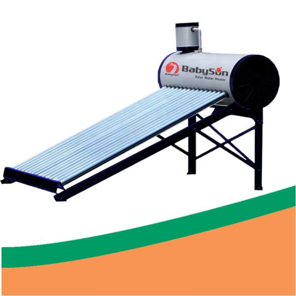 Buy Evacuated Tube Galvanized Steel Water Heater 60L 360L Capacity at wholesale prices