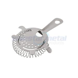 Home Stainless Steel Kitchen Tools , Two Prong Hawthorne Cocktail Strainer