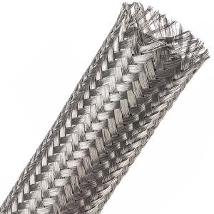 EMI RFI 304 Stainless Steel Braided Sleeving Flame Resistant