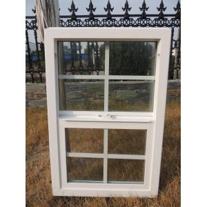 Interior Residential Vinyl Single Hung Double Hung Window uPVC Windows