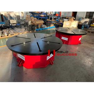 Quality Horizontal 10T Welding Positioner Turntable With Hand Control Box for sale