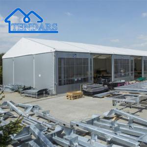 Warehouse Storage Tent Heavy Duty Prefabricated Large Aluminum Frame Heavy Duty