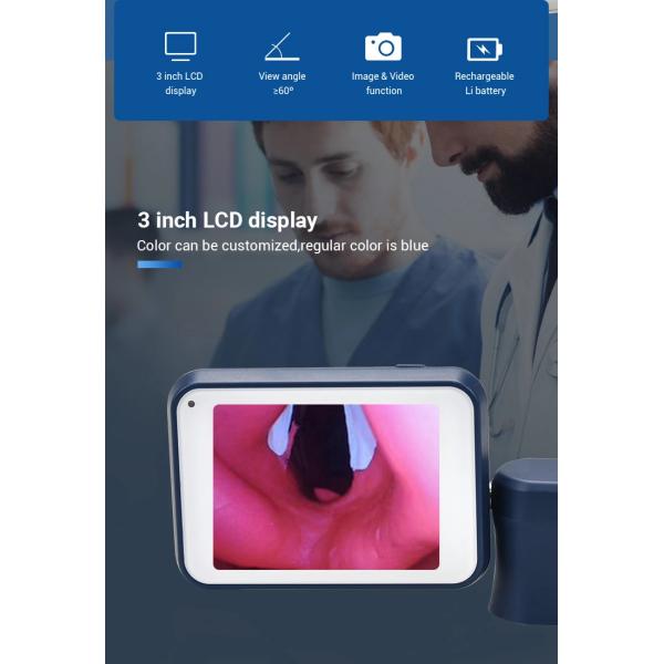 Veterinary flexible Bronchoscopy Fiber Optic Anesthesia video laryngoscopy