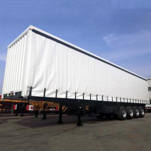China Curtainsider Dry Van Semi Trailer on sale