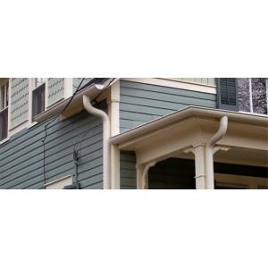 PLC Control Rain Spout / Downspout Roll Forming Machine 380V 50Hz 3 Phase