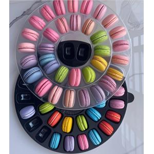 customized macaron paper box packaging, customized macaron plastic packaging