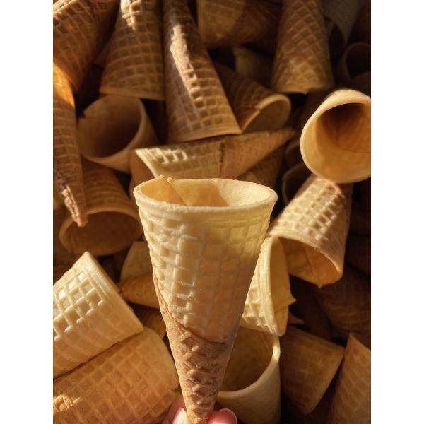 115mm Electric Ice Cream Wafer Cone Machine For Snack Food Factory