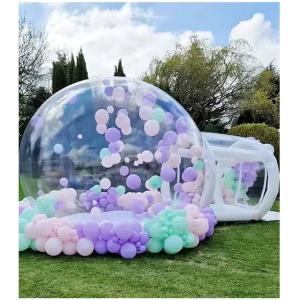 Custom Outdoor Bubble Bounce House Balloons Inflatable Kids Play