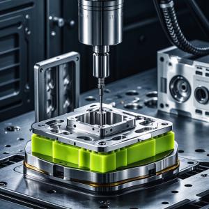 Processing plastic injection mold CNC parts