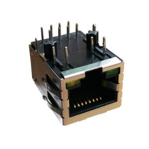 Quality HFJ11-S101E-L17RL Network Connector Rj45 , PLCC SWITCH Applications for sale