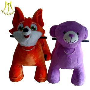Hansel motorized push animal scooter	and motorized plush riding animals with stuffed animal scooter made in china