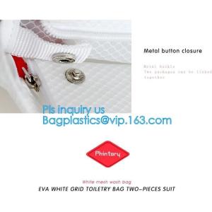 polyester outdoor tote beach mesh bag for women/fashion nylon mesh shopping