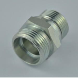 Quality Hexagon Head Medium Carbon Steel Reusable Metric/Metric Straight Adapter with Seal Washer for sale