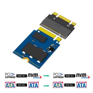 pCIE M.2 NVME M-Key B+M 2230 To 2242 Extension Adapter For ThinkPad