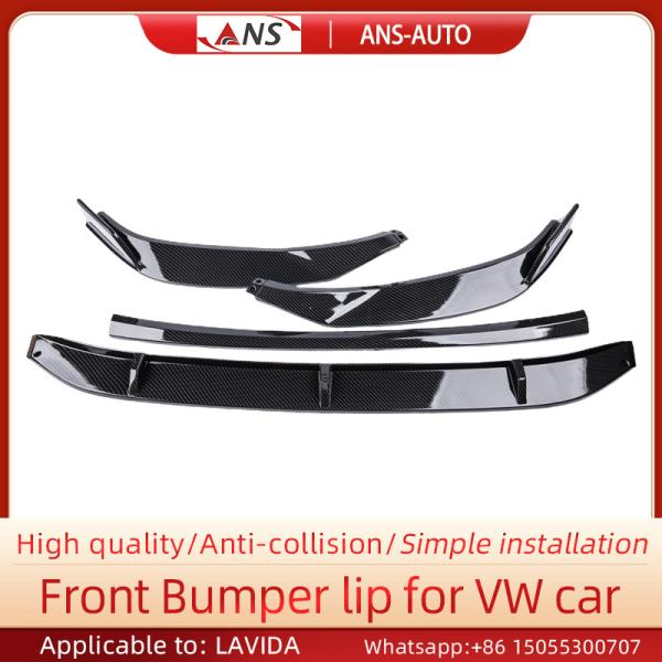 Buy Volkswagen Lavida Front PP Car Bumper Lip With Pointed Shape at wholesale prices