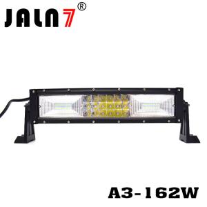 LED Light Bar JALN7 162W 3Rows Combo Beam LED Driving Lamp Super Bright Off Road
