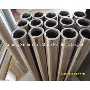 V Wire Screen Tube 0.05-5mm Slot Wedge Wire Screen Pipe for Wastewater Treatment