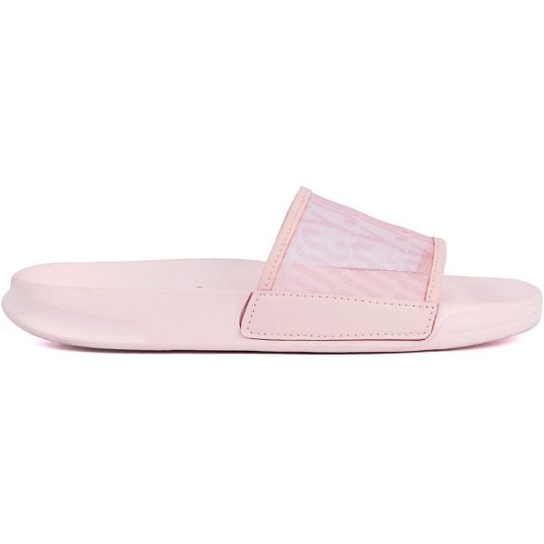 EVA Material Slip On Beach Flat Sandals With Transparent Uppers Customizable