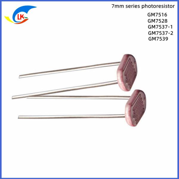 GM7528 Light Dependent Resistor Dark Resistance 1MΩ 150V High Sensitivity For