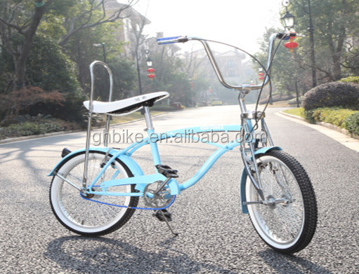 20" Beach Cruiser Bike with Coaster Brake and Banana Seat 15KGS Gross Weight