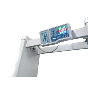 Walk-Through Metal Detector with Temperature Measurement Function