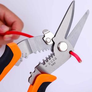 266g Long Cuttings Combination Shears Multifunctional Stainless Steel Wire