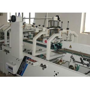 Bottom Box Folder Gluer Machine Pre Fold / Crash Lock Flexible Operation