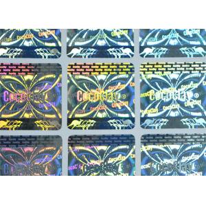 Custom logo tamper evident secuirty hologram warranty sticker