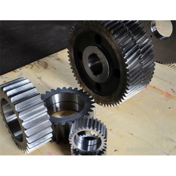 Customized Cylindrical Steel Gear Wheel Quenching Black Color
