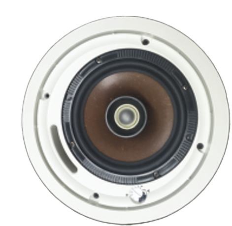 40W Commercial Ceiling Speaker 6 Inch Coaxial Speaker Unit Iron PA Speaker