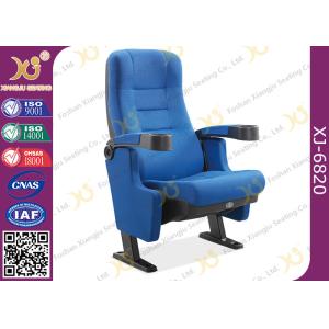 Commercial Furniture Cinema Theater Chairs With Movable Armrest