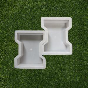 China Diy Precast Garden Paver Mold Plastic Material 1500 Times Use on sale