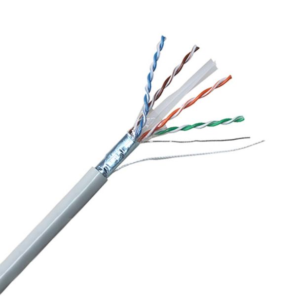 Buy ITI-LINK CAT6 FTP Cable Gray LSZH Jacket 23AWG 10Gbps High Speed Network Cable at wholesale prices