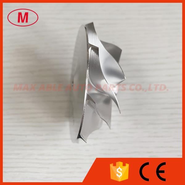 TD04HL reverse 52.50/68.00mm 9+0 blades high performance turbo milling/aluminum 2618/billet compressor wheel .