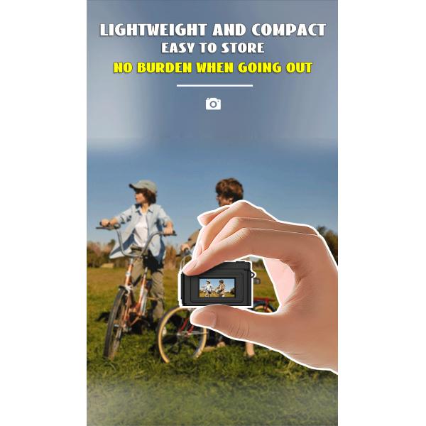 0.96inch Mini Camcorder Compact Camera For Students Photography Kids 180mah Capacity Battery