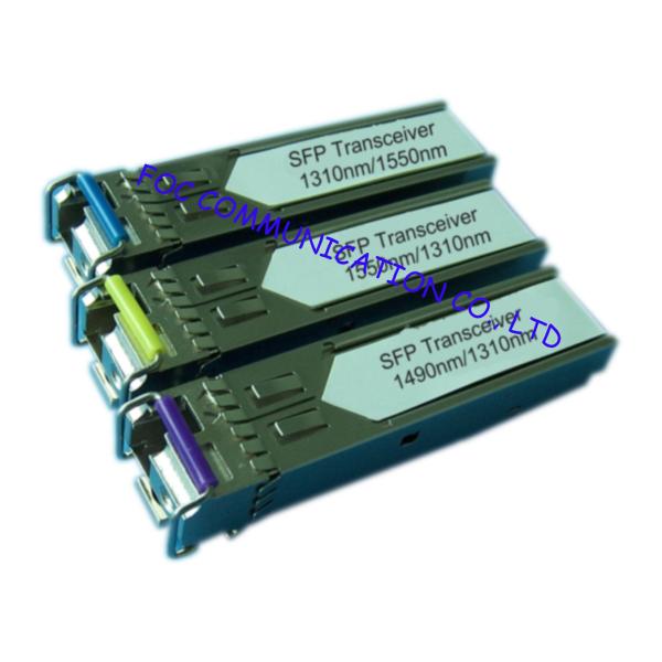 Bi - Di Gigabit Ethernet Transceiver , Small Form-Factor Pluggable Optical