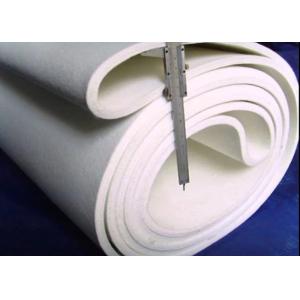 Quality 12mm Thickness White 100% Nomex Dupont Calender Endless felt belt for sale