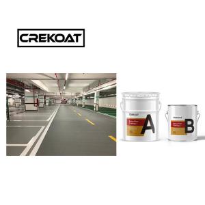 Glossy Epoxy Floor Paint 3mm Spray Epoxy Top Coat For High Traffic Areas
