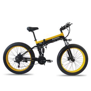 K8 Fat Tire Folding Electric Bike 1000w With 13AH Lithium Battery Multi Pattern