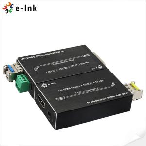 Quality Mini 4K HDMI Fiber Extender with RS232 &amp; External Audio for sale